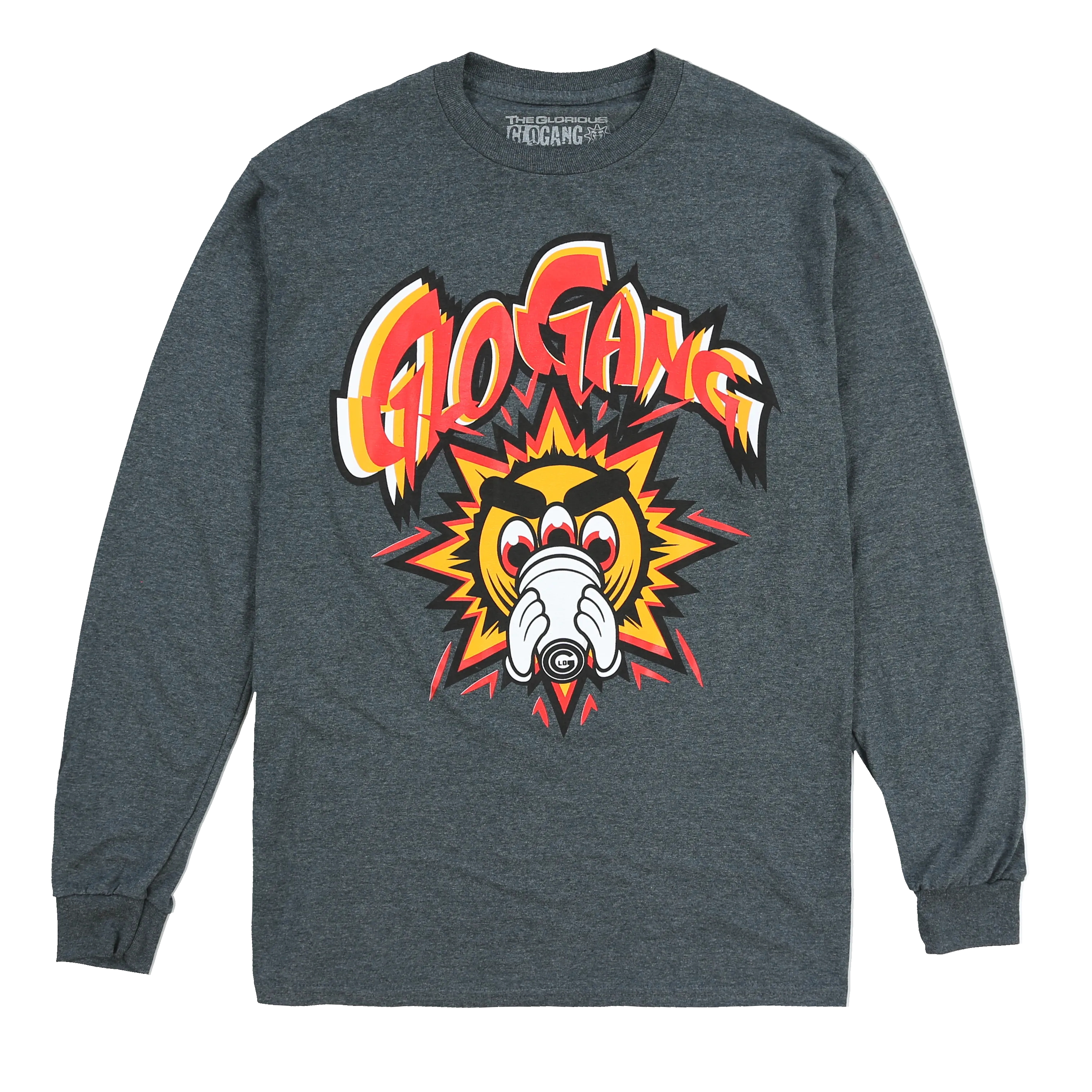 3rd Eye Glow Long Sleeve Tee (Dark Heather)