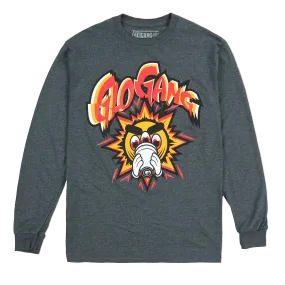 3rd Eye Glow Long Sleeve Tee (Dark Heather)