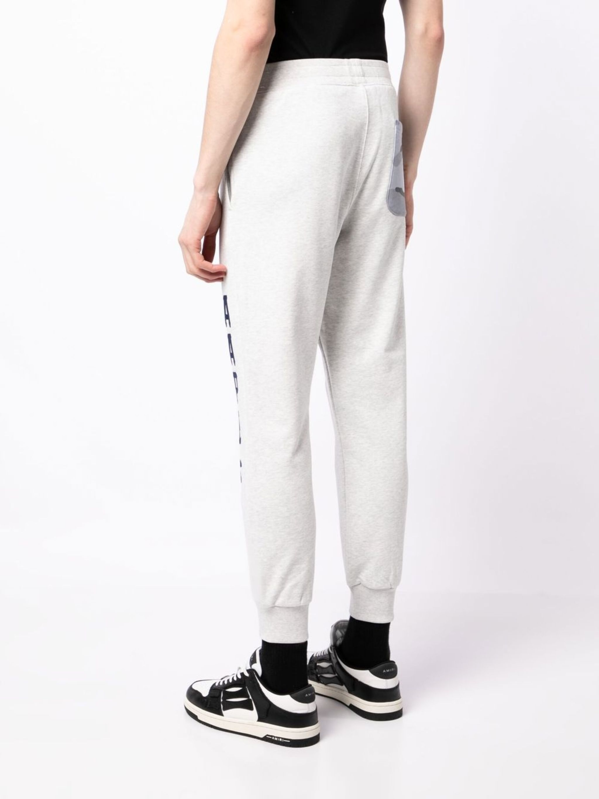 AAPE BY *A BATHING APE® Slim-Cut Logo-Print Track Pants