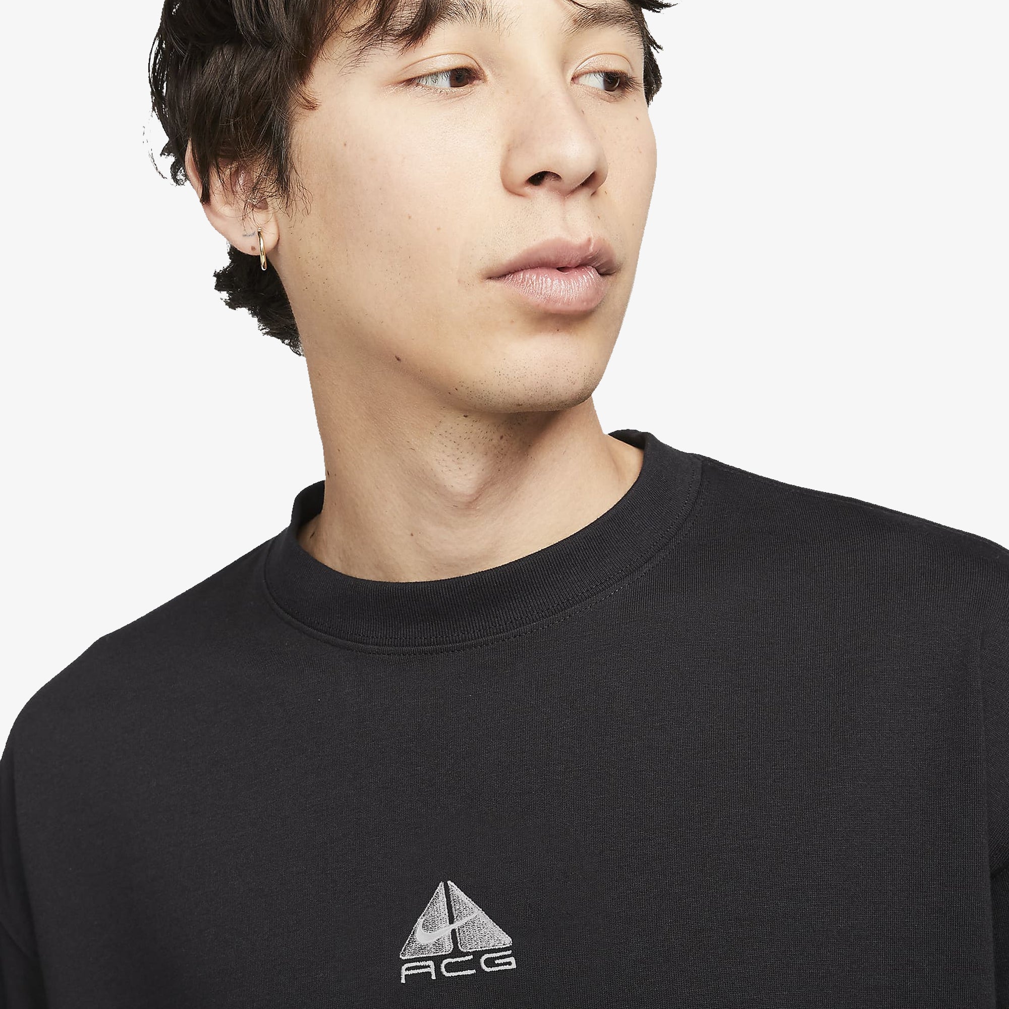 ACG T-SHIRT 'BLACK/LT SMOKE GREY/SUMMIT WHITE'