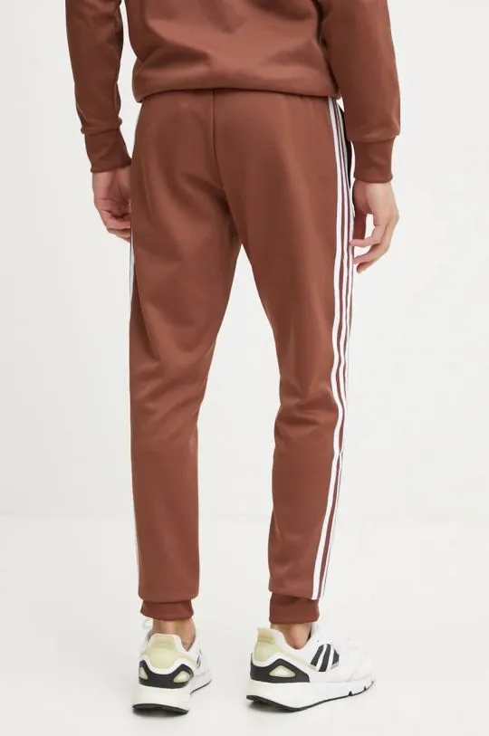 adidas Originals trousers Adicolor Classics SST Track Pants men's brown color IY9866