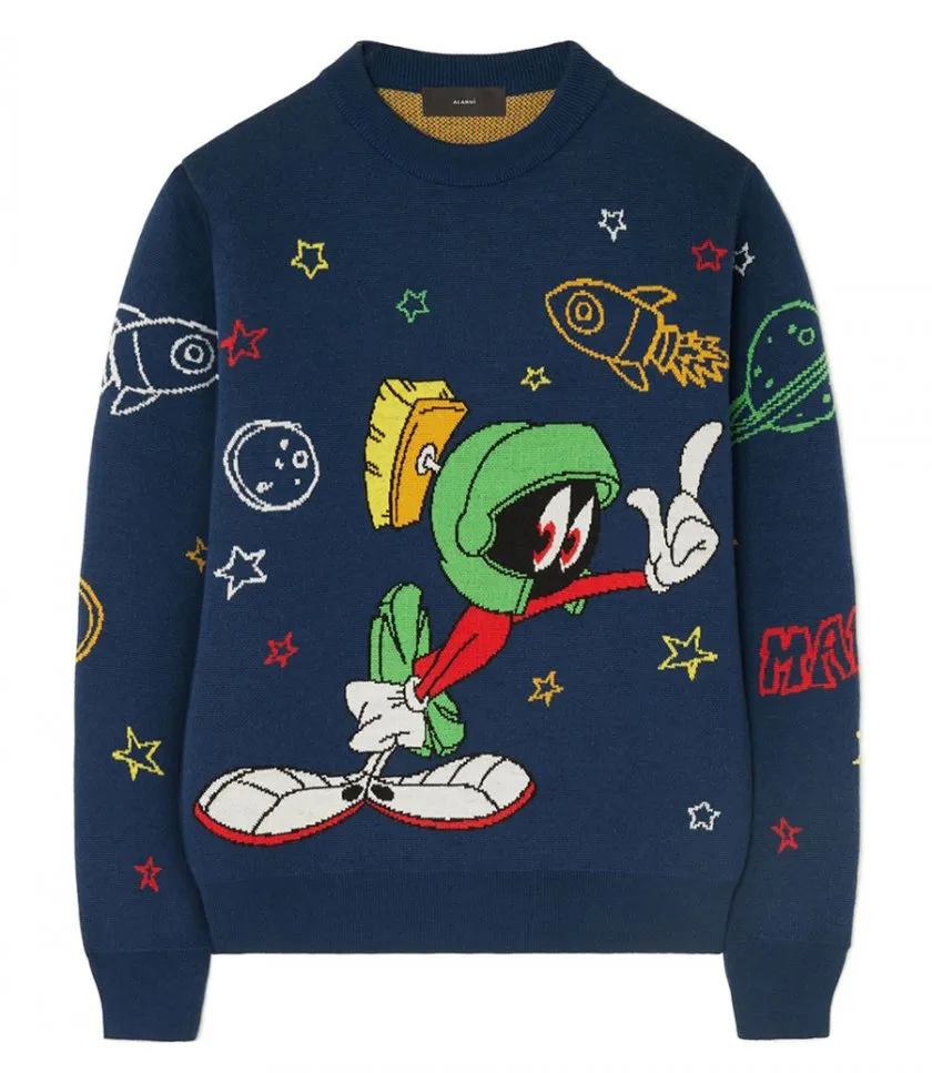 ALANUIMARVIN THE MARTIAN SWEATER