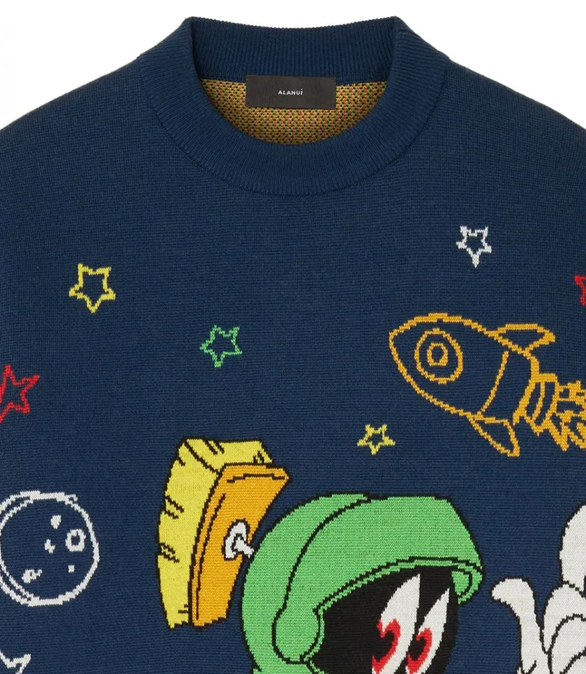 ALANUIMARVIN THE MARTIAN SWEATER