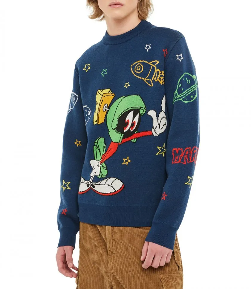 ALANUIMARVIN THE MARTIAN SWEATER