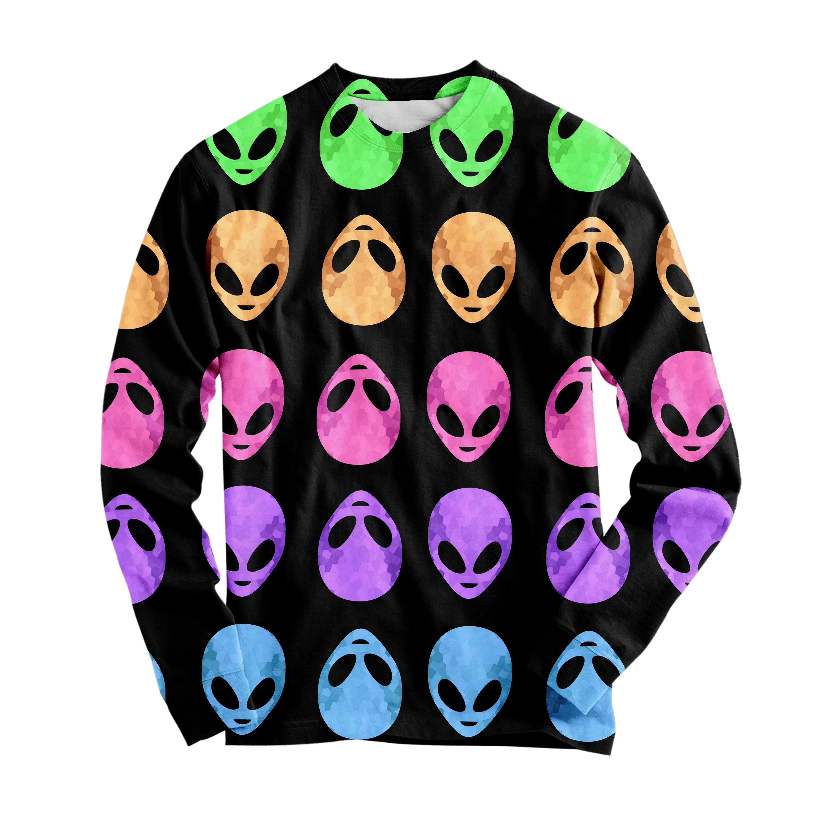 Alien Pattern Long Sleeve