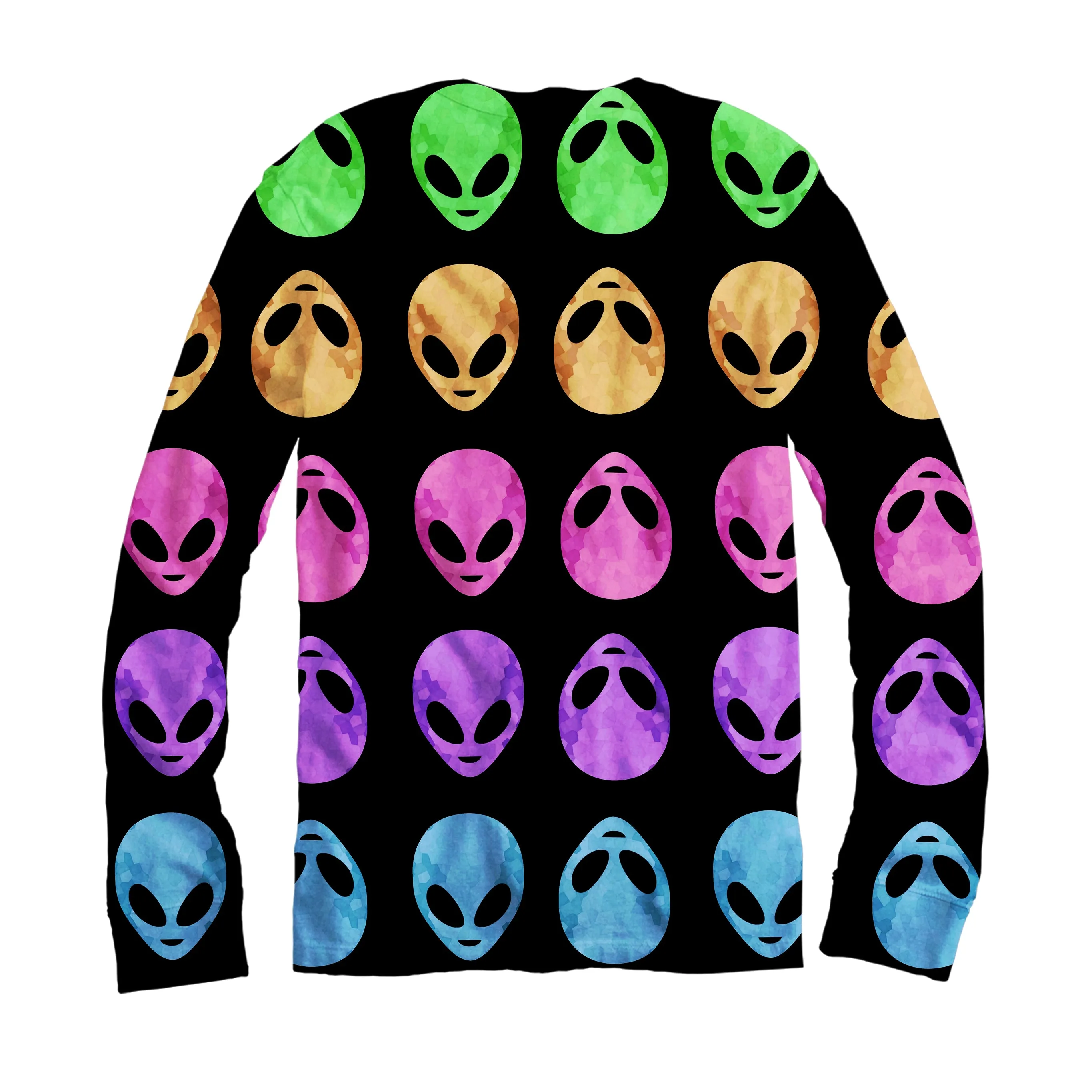 Alien Pattern Long Sleeve