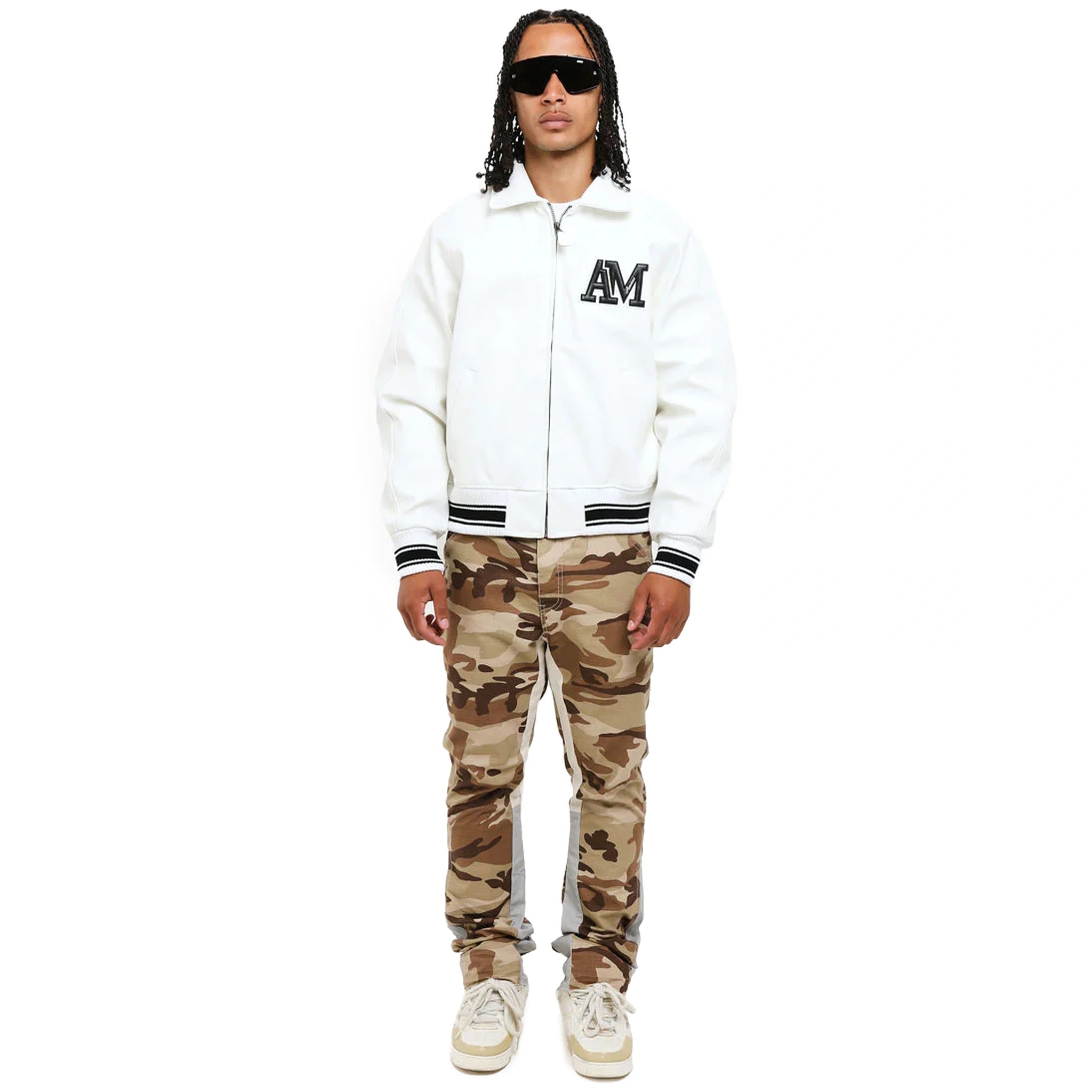 Amicci Baggio Flare Cargo Pants Camo