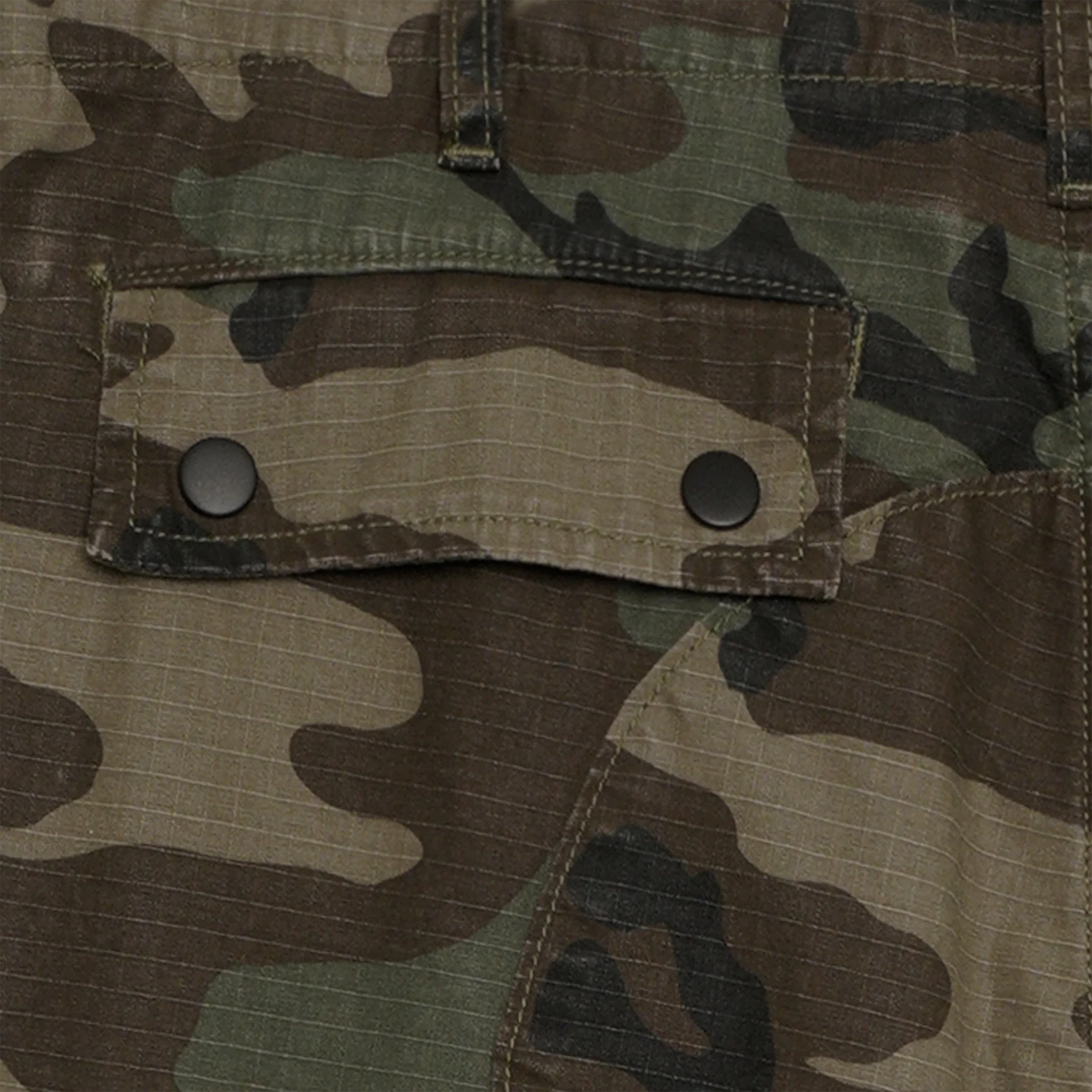 Amicci Flavio Flare Cargo Pants Camo