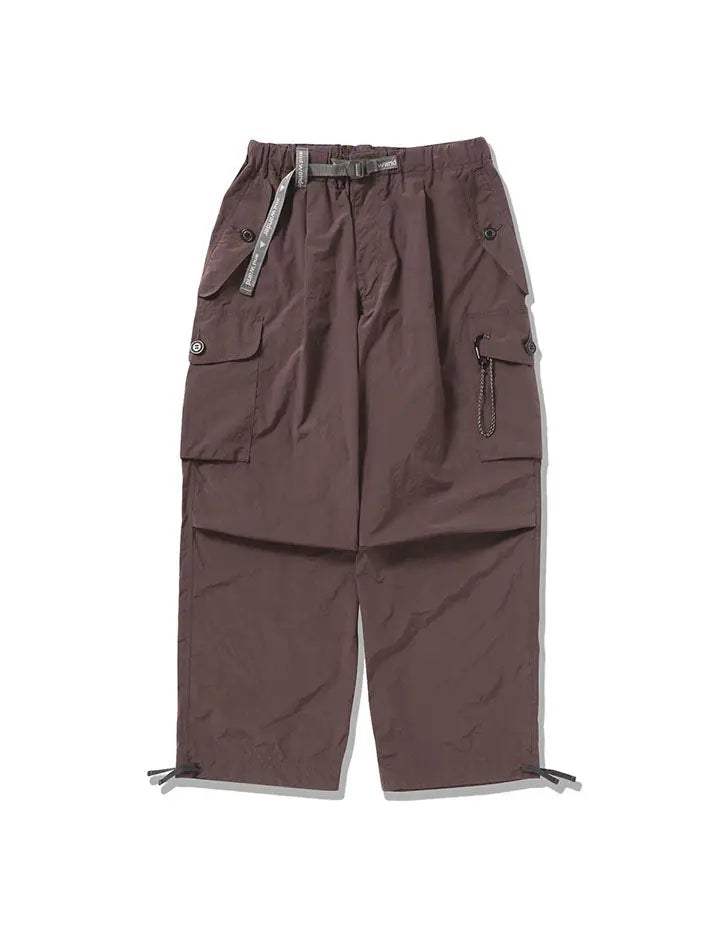 And Wander Oversized Cargo Pants Brown