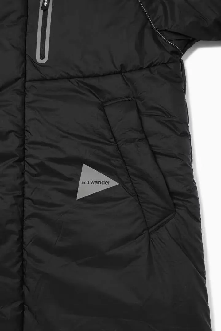 And Wander - PRIMALOFT Rip Coat - Black