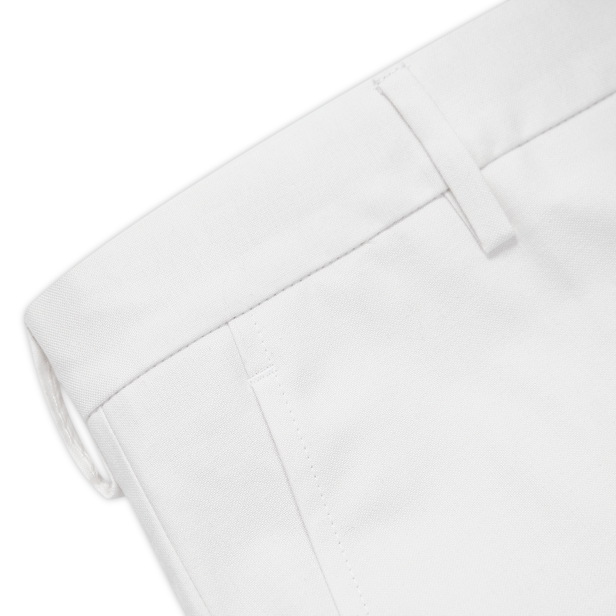 Arbaud chino pants in soft panama cotton (natural white)