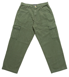 Arcade Cargo Denim Pants / Army