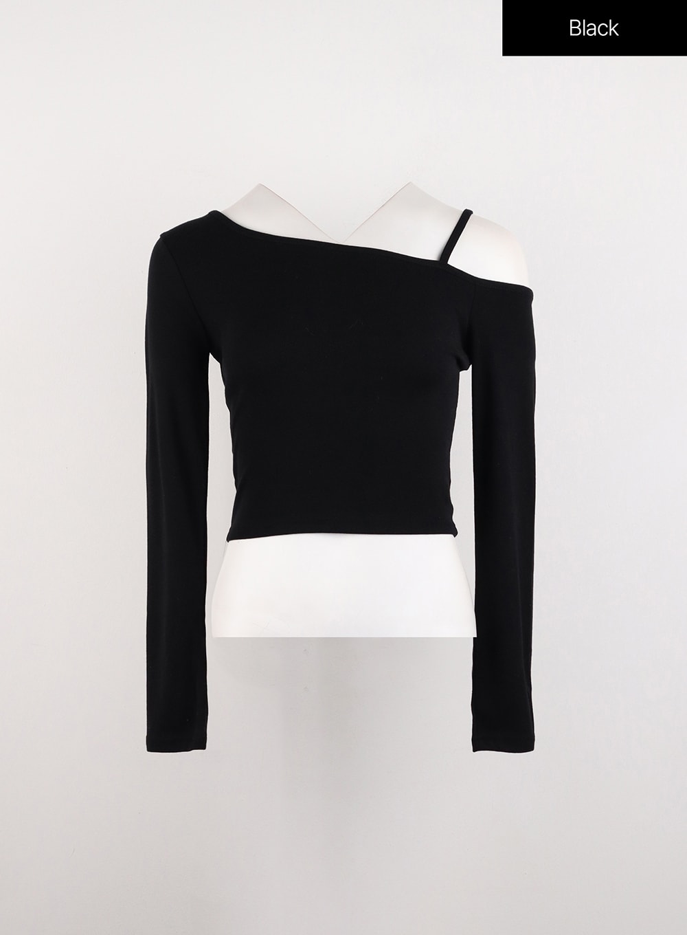 Asymmetrical One-Shoulder Crop Top ID306