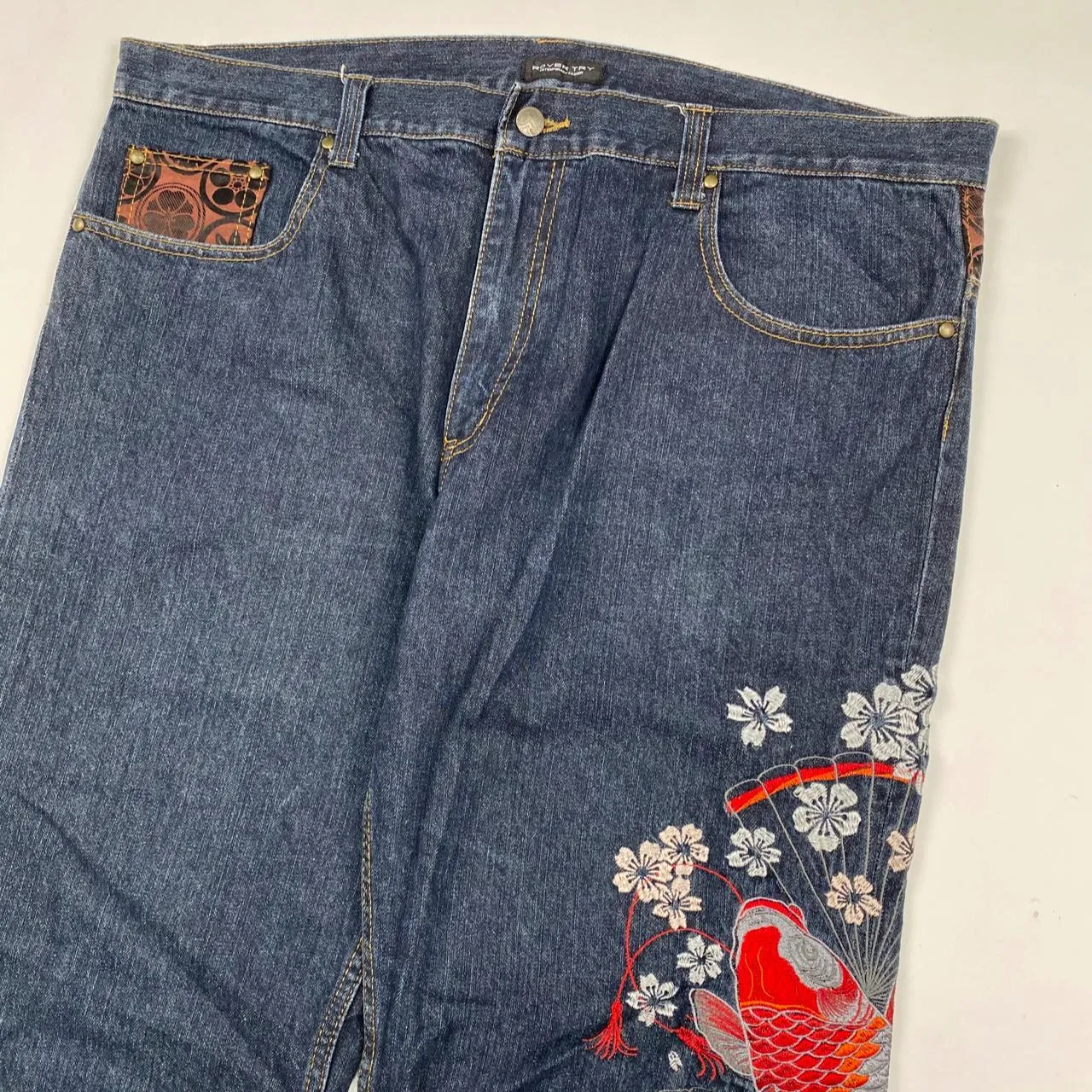 Authentic Vintage Japanese Denim Jeans (40")