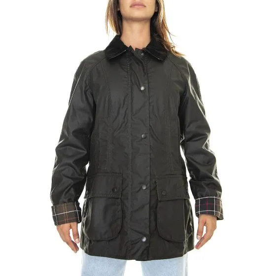 Barbour Womens Classic Bedale Wax Jacket Olive