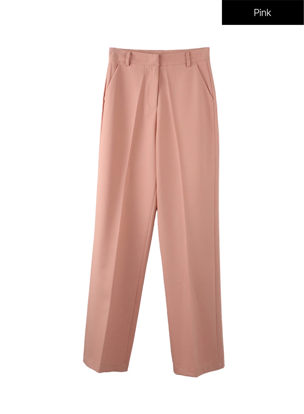 Basic Straight Leg Tailored Pants OF408