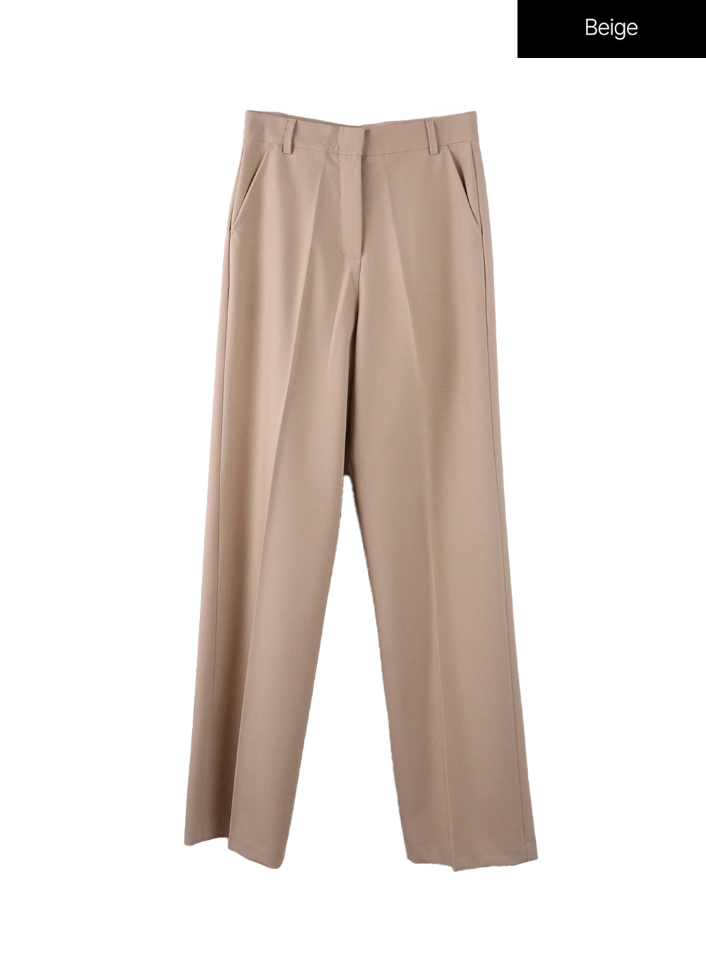 Basic Straight Leg Tailored Pants OF408