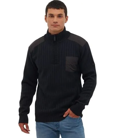 Bench Dna Men's Verto Quarter-Zip Sweater