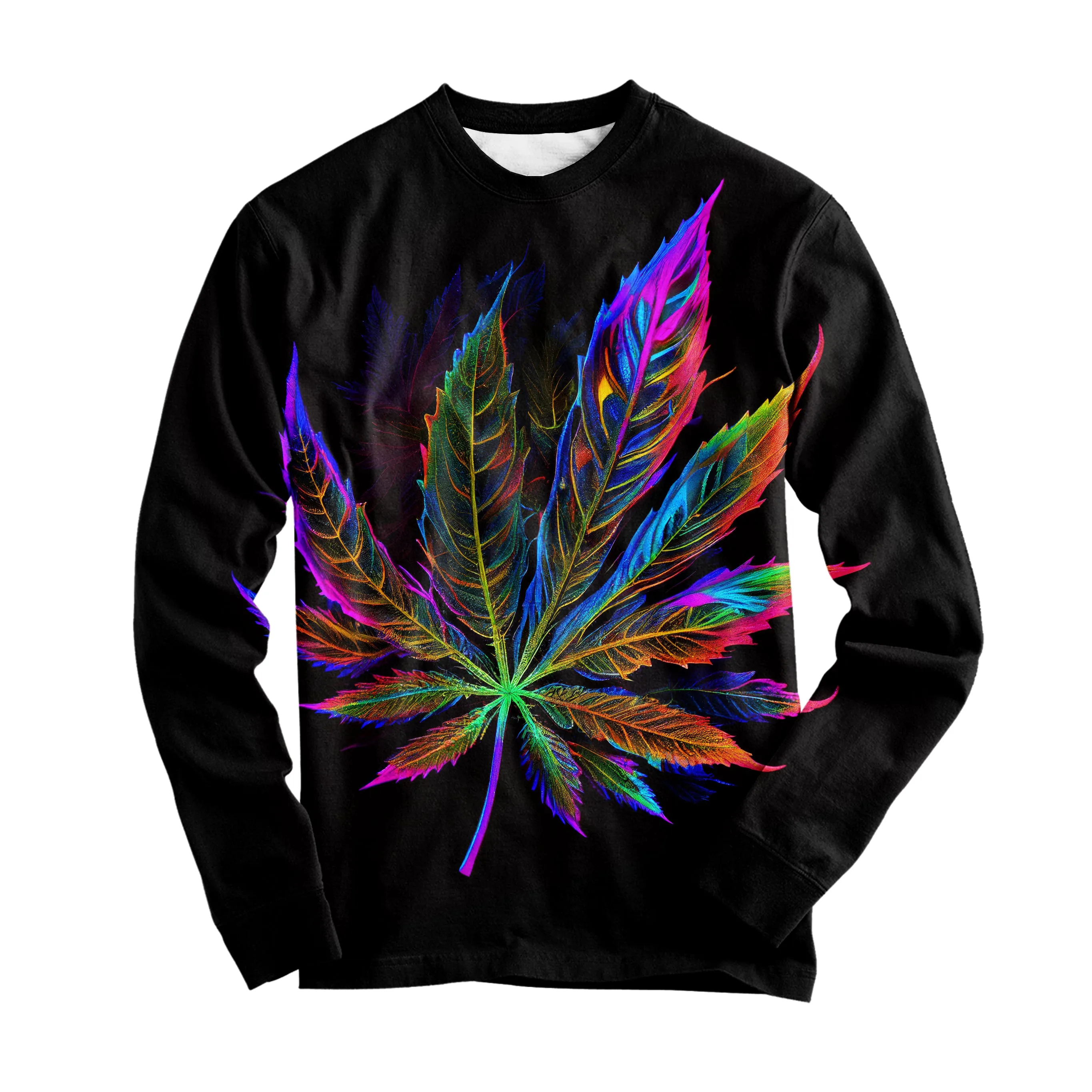 Blacklight Weed Long Sleeve