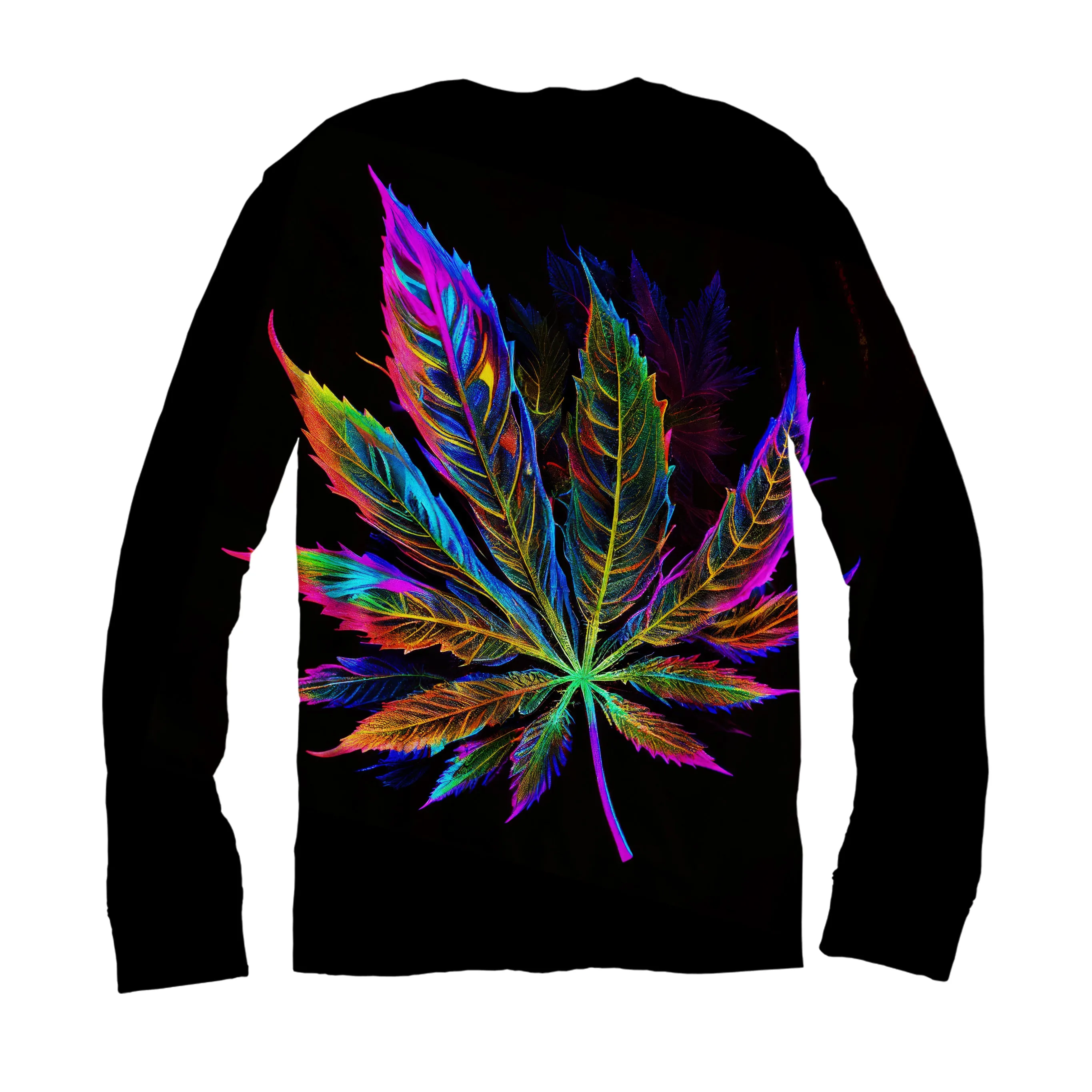 Blacklight Weed Long Sleeve