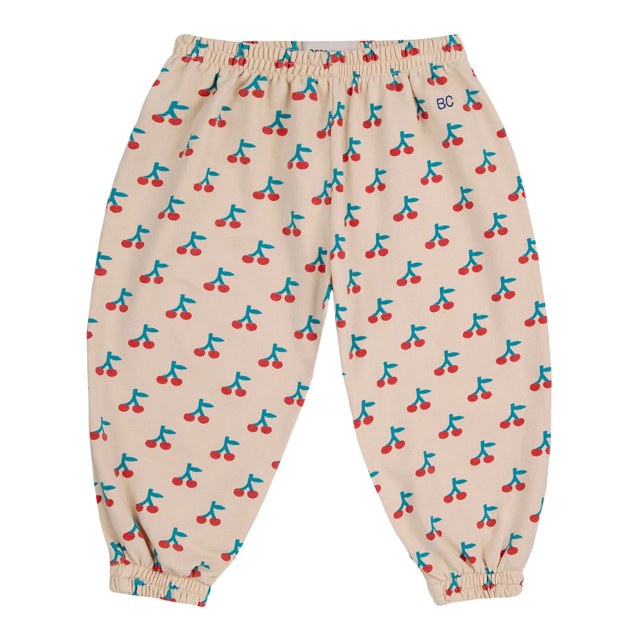 BOBO CHOSES Cherry Track Pants - Cream