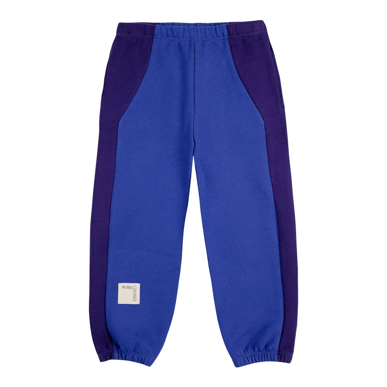 BOBO CHOSES Colour-Block Logo Track Pants - Blue