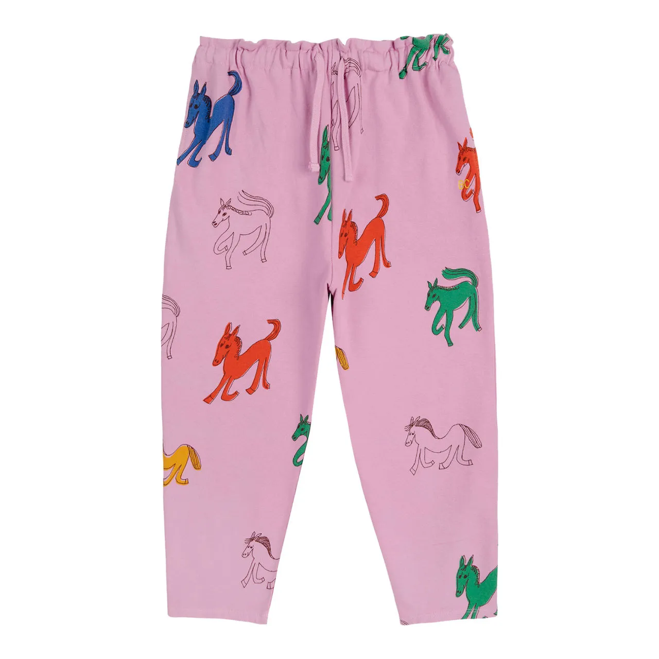 BOBO CHOSES Wonder Horse Track Pants - Pink