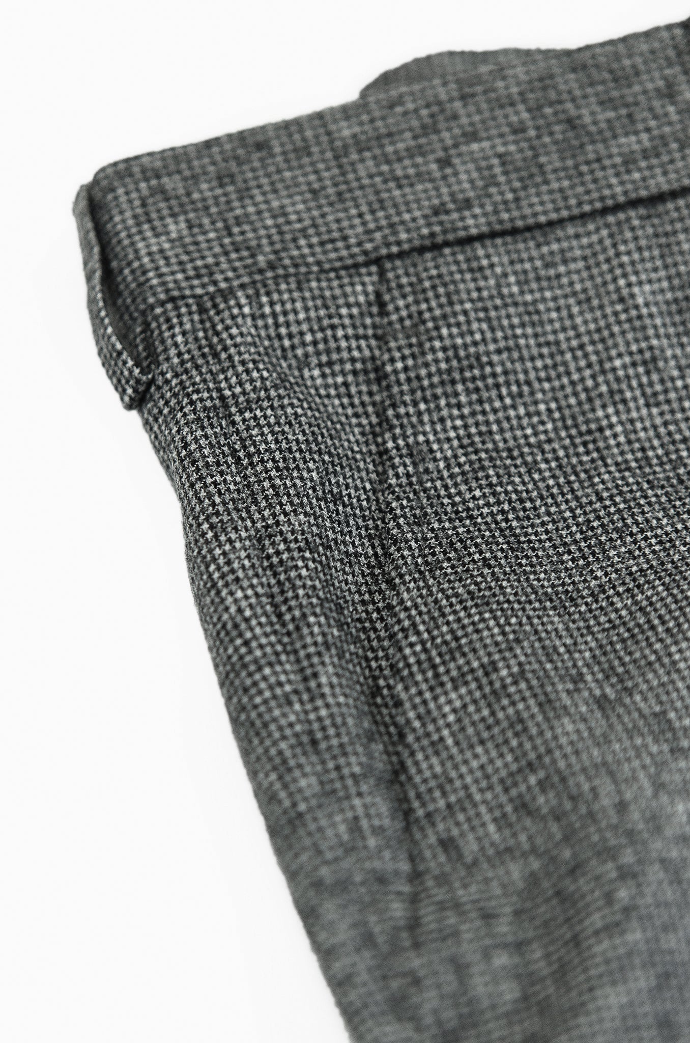 Boris Chino Pants Wool 120'S (pied de poule)