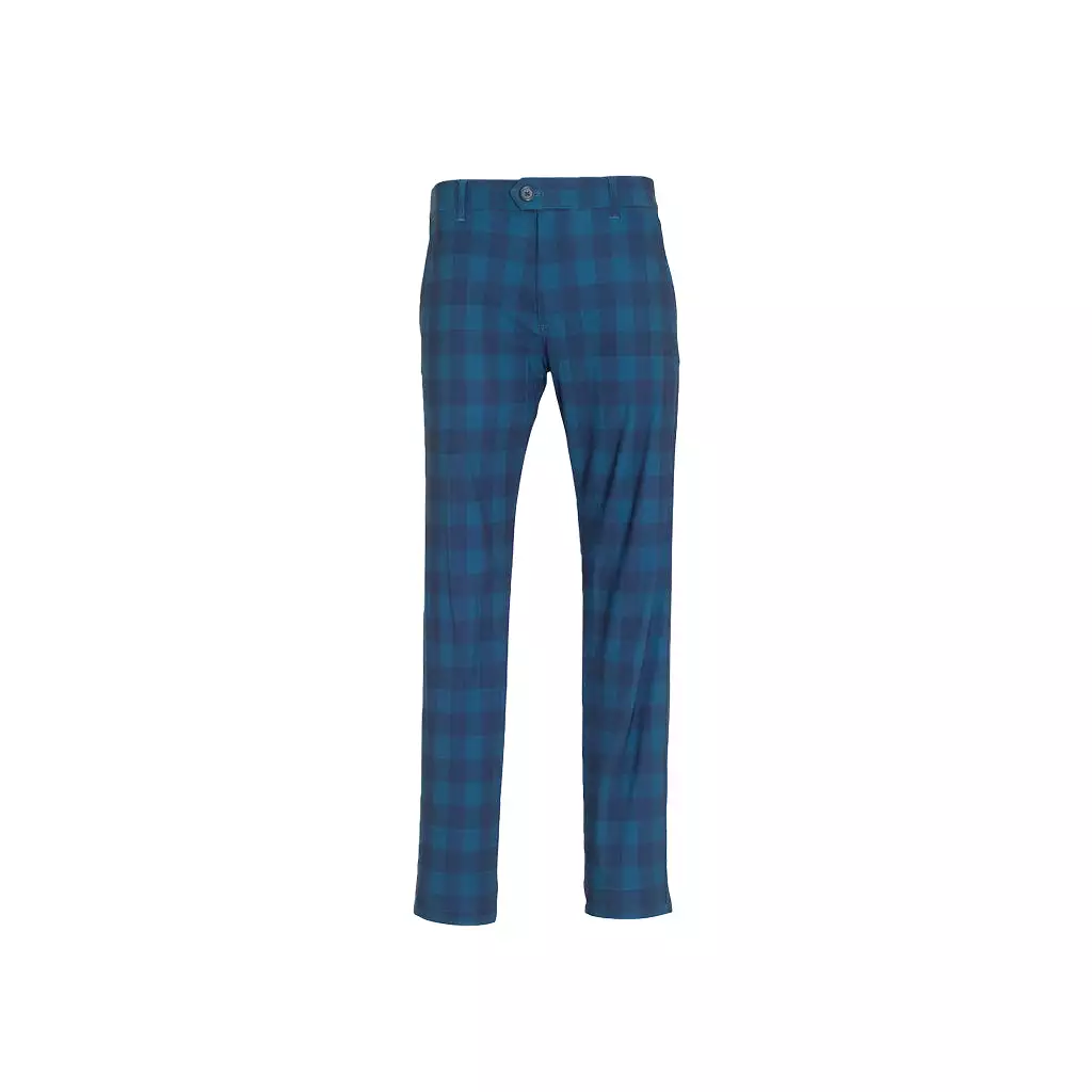 Buffalo Plaid Montauk Trouser Raven