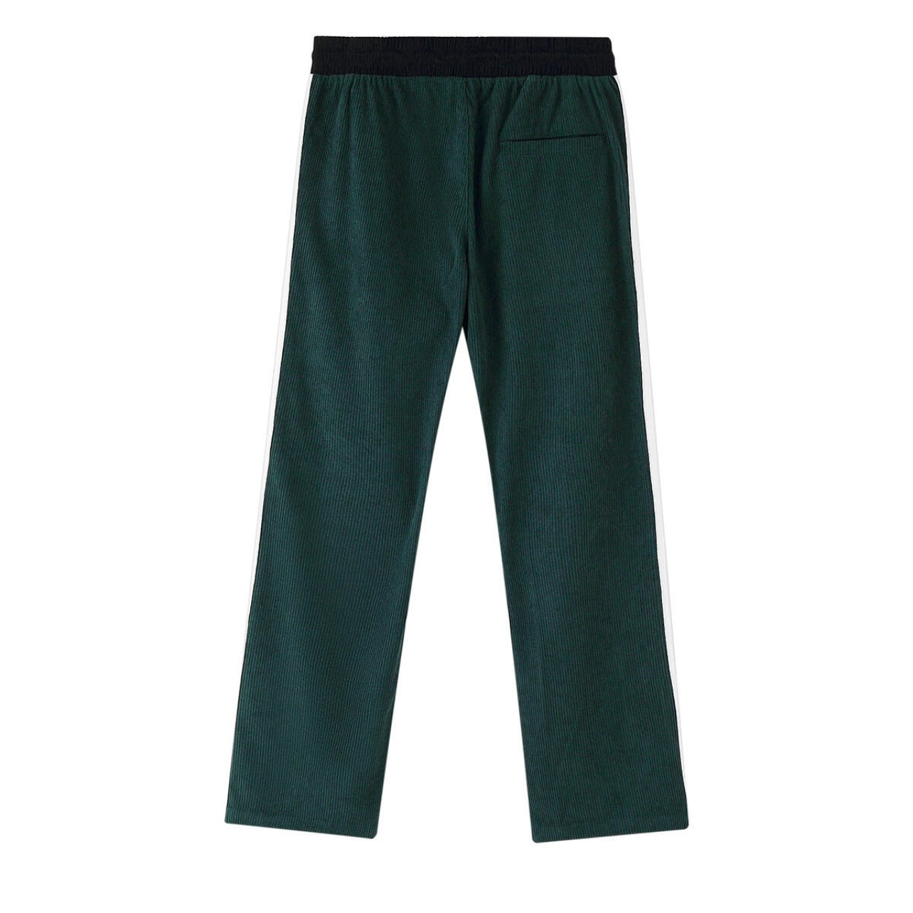 Campus Academy Flare Corduroy Track Pants In Green