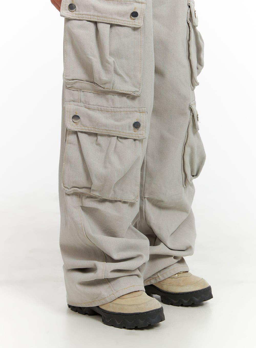 Cargo Pocketed Baggy Pants CM426