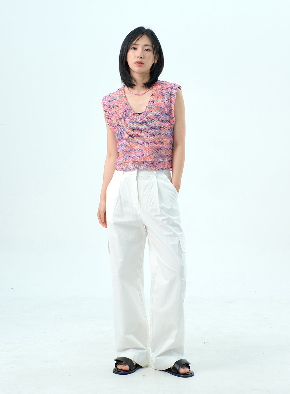 Cargo Wide Pants OY318