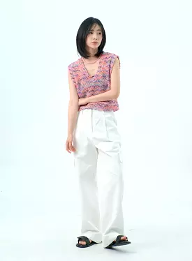 Cargo Wide Pants OY318