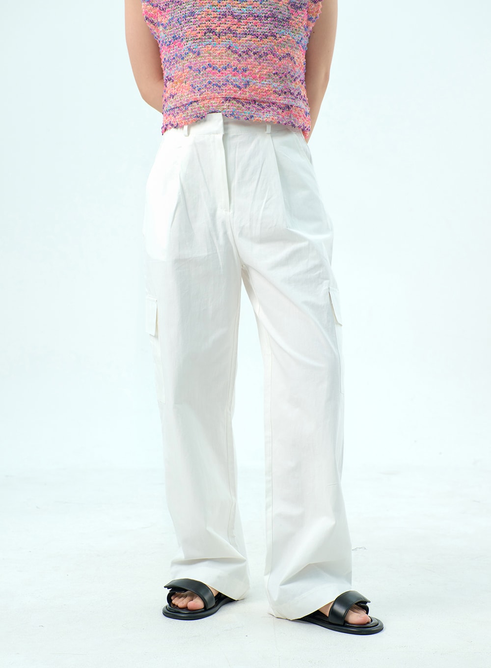 Cargo Wide Pants OY318