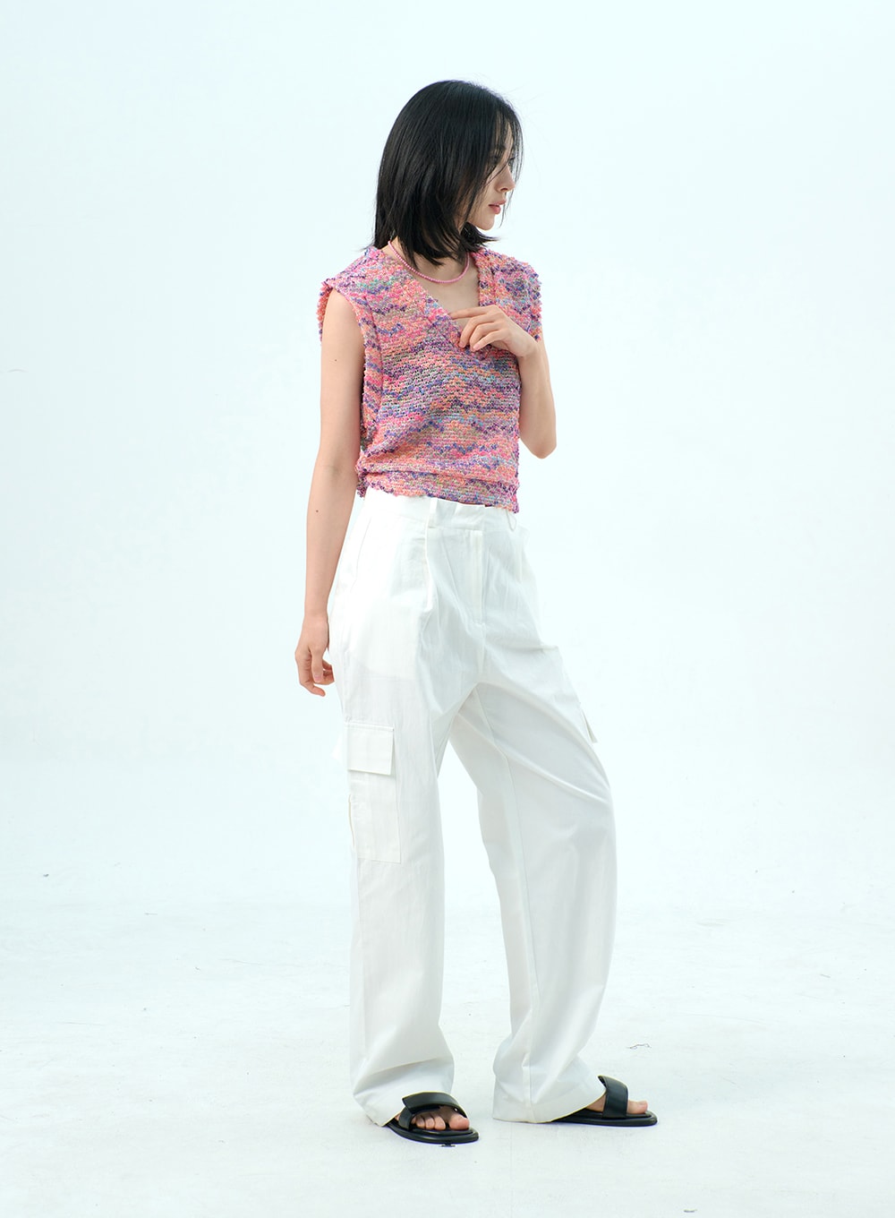 Cargo Wide Pants OY318