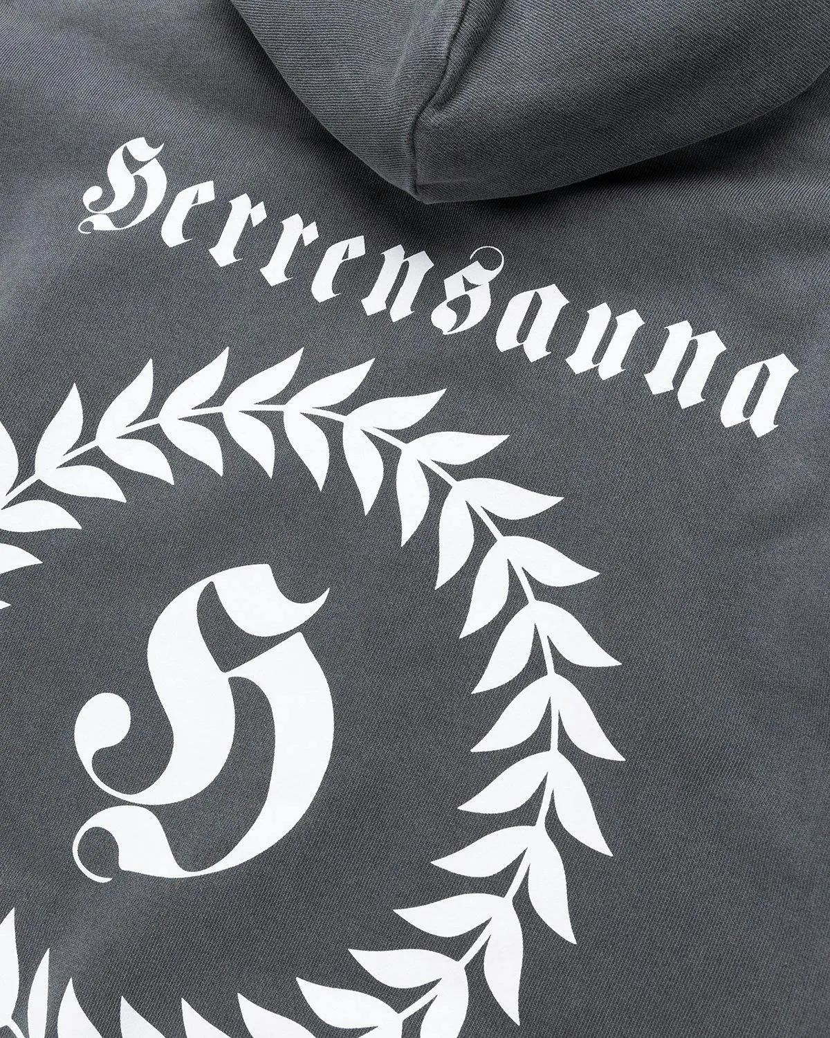 Carhartt WIP x Herrensauna – Logo Hoodie Soot White | Highsnobiety Shop