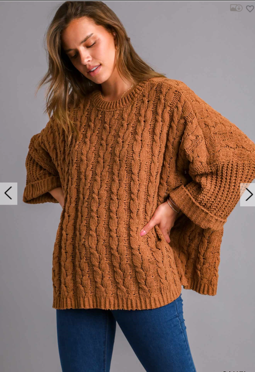 CHENILLE SWEATER