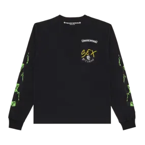 Chrome Hearts Matty Boy Sex Records Flame Long Sleeve Black