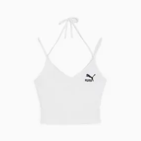 CLASSICS Women's Ribbed Crop Top | PUMA White | PUMA Shop All Puma | PUMA 