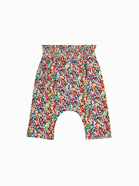 Confetti All Over Woven Harem Baby pants