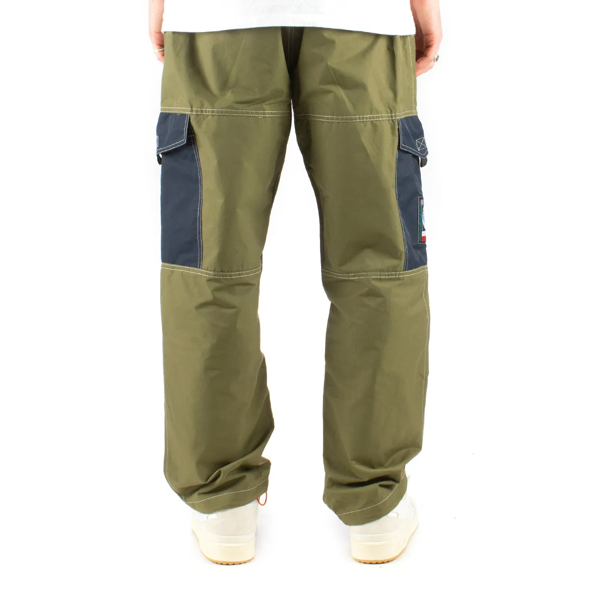 Contrast Cargo Pants