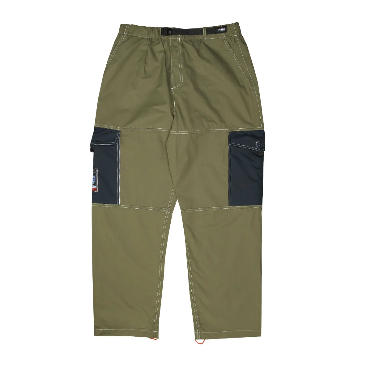 Contrast Cargo Pants