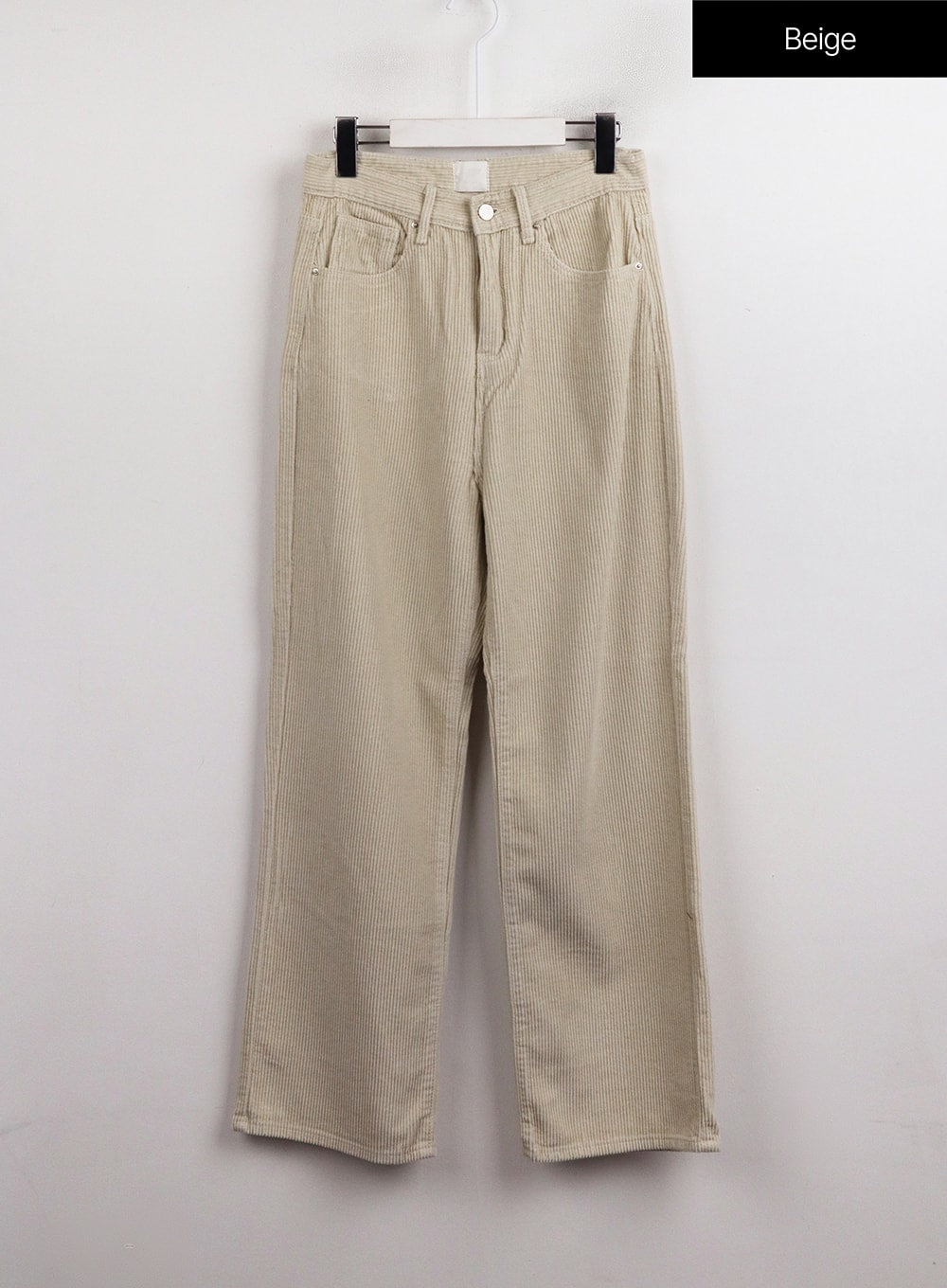 Corduroy Straight Leg Pants OJ418