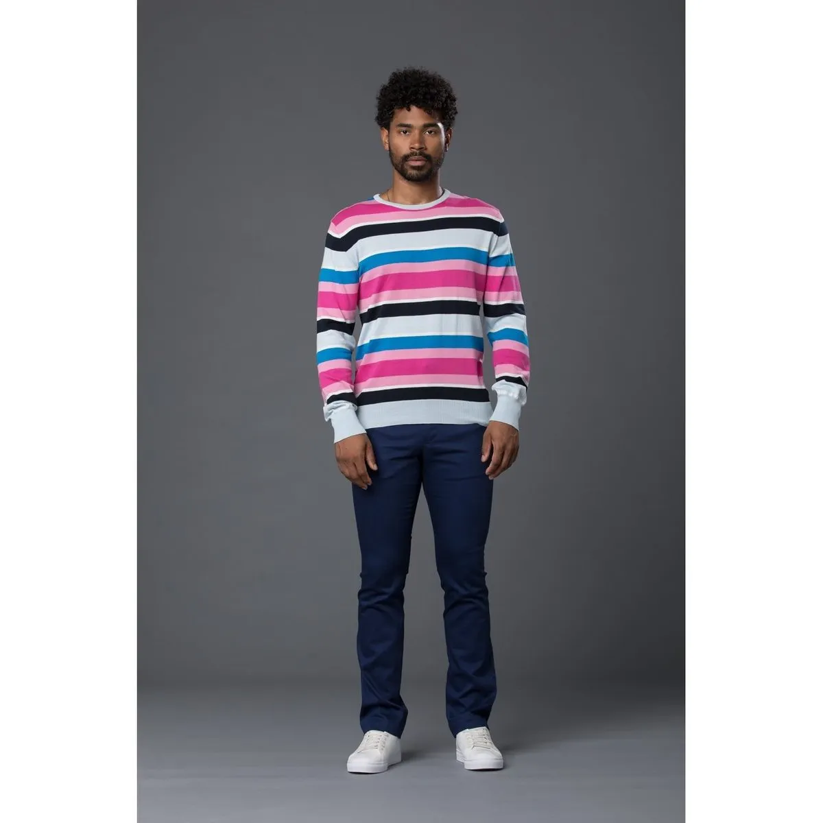 Crew Neck Sweater - Multi