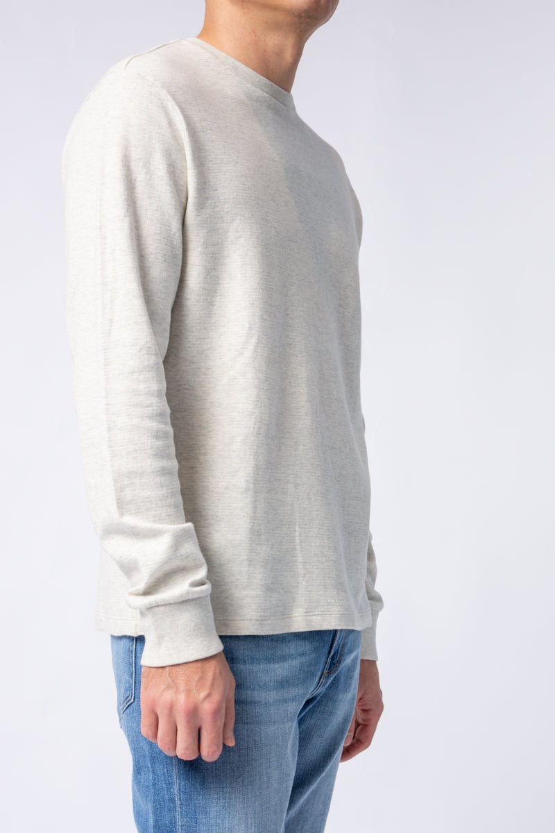 Crewneck Shirt in Oatmeal Heather