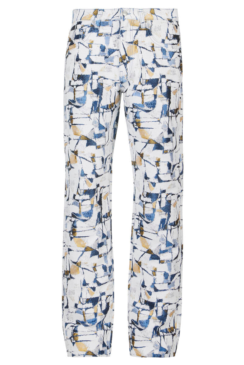 Dead Than Cool Abstract Jacquard Pants