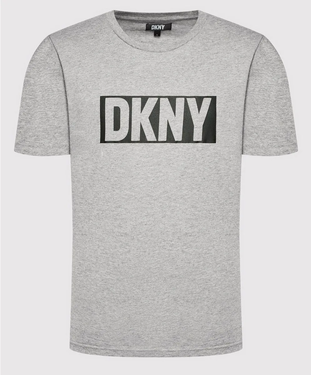 DKNY Bandits Crew Neck T-Shirt Grey Marl