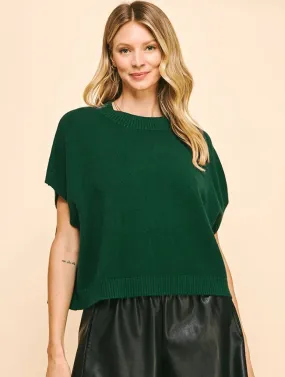 Dropped Shoulder Sweater Top