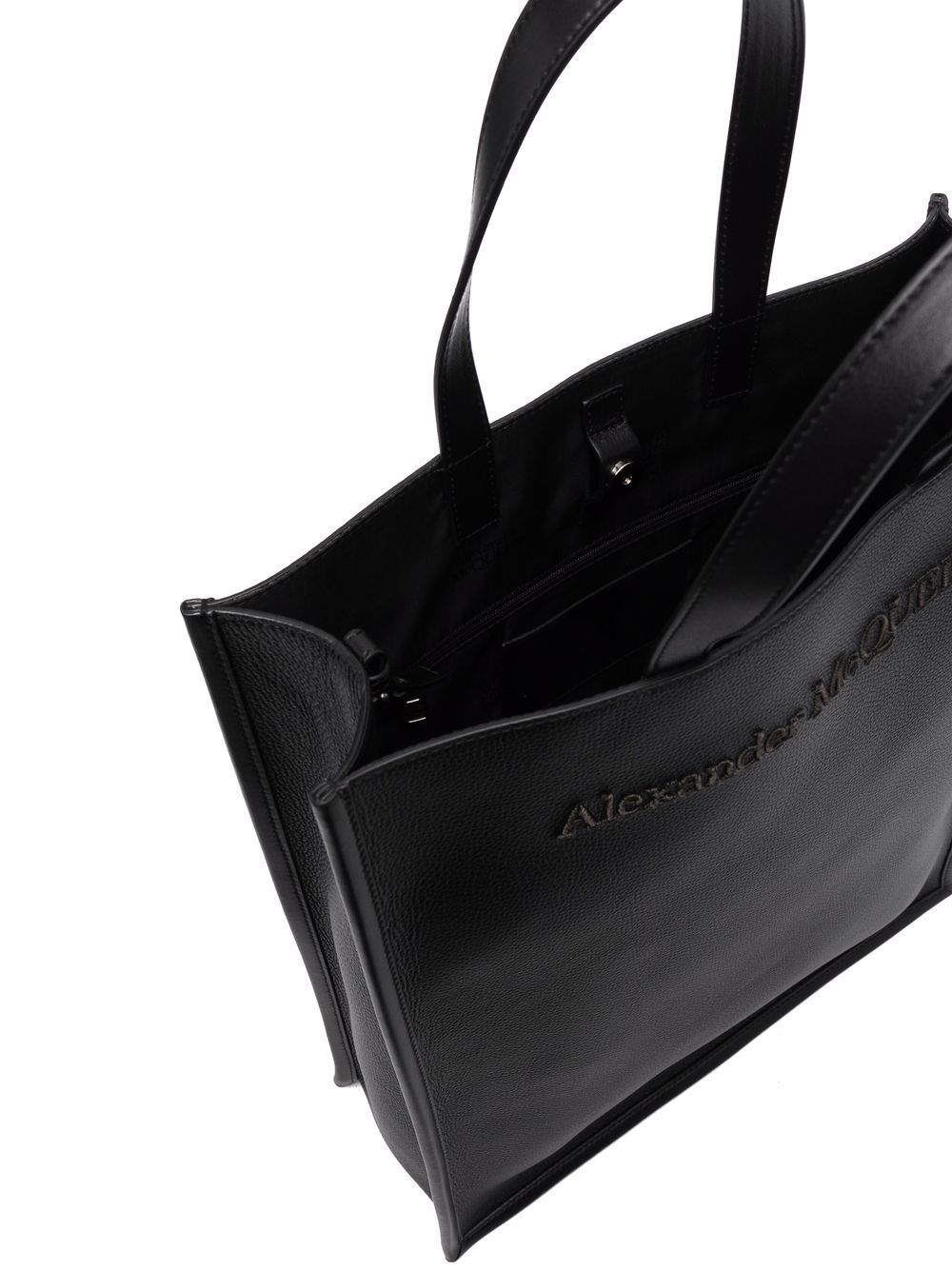 Edge N/S Tote with Strap, Black