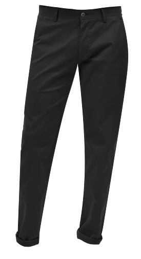 EJ Samuel Black Chino Long Pants CHL01